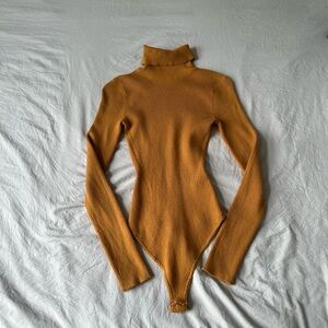 Abercrombie long sleeve turtle neck bodysuit